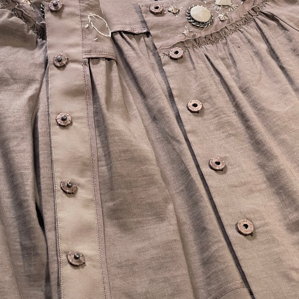 NWT Elie Tahari Neutral Crop Linen Jacket - Picture 4 of 9